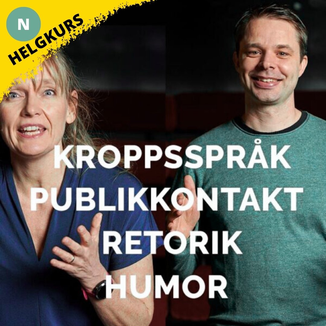 Presentationsteknik - endagskurs - 15 november