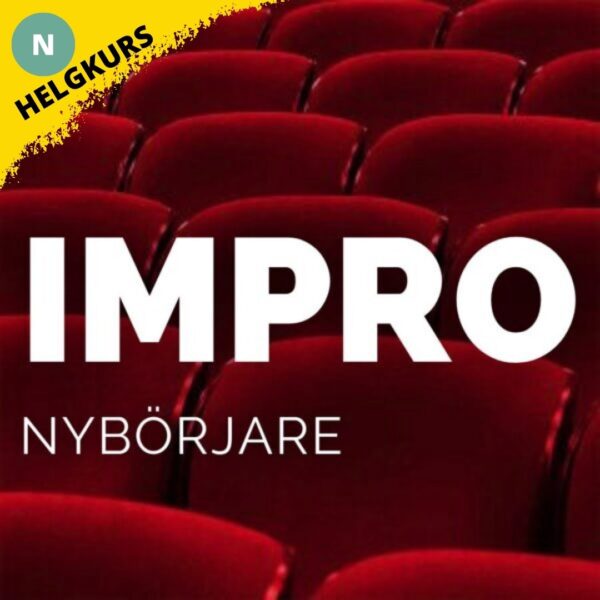 Improvisationsteater helgkurs nybörjare 6-7 december