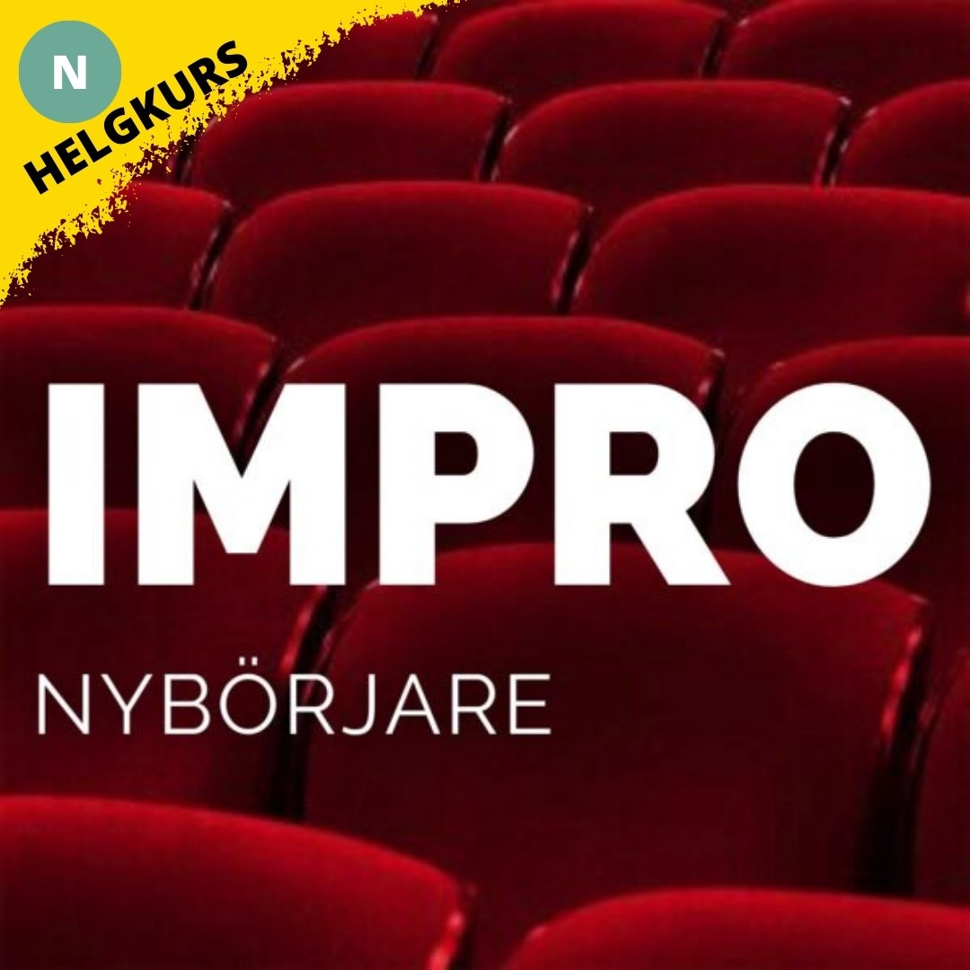 Improvisationsteater helgkurs nybörjare 6-7 december